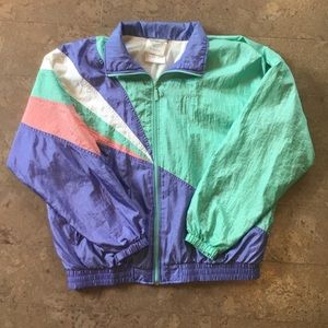 80s adidas windbreaker